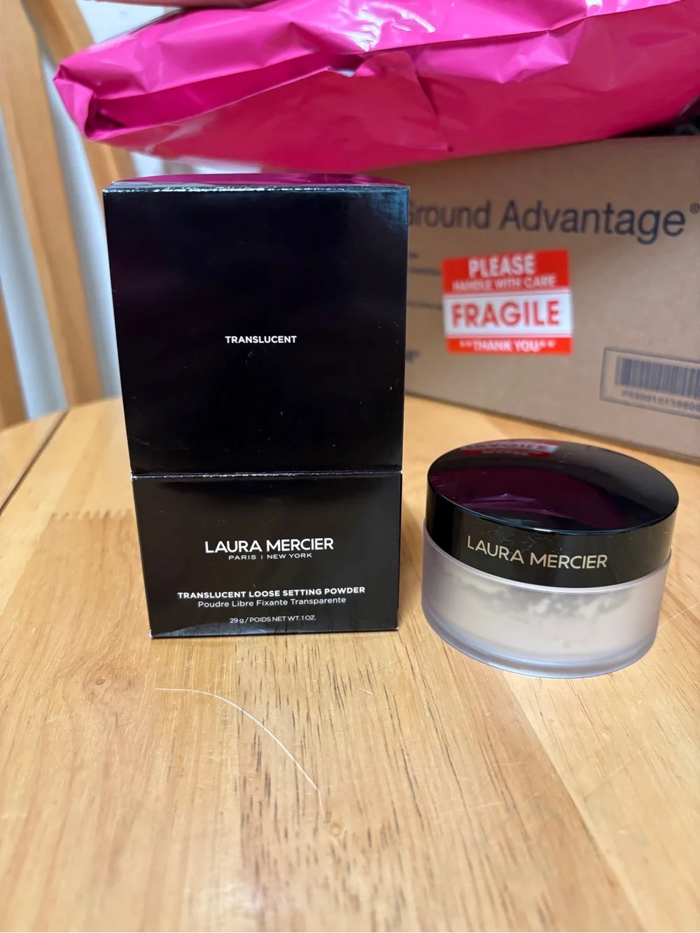 Laura Mercier Translucent Loose Setting Powder in TRANSLUCENT, full Sz 1oz, BNIB